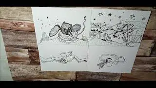 JHP Art Session 48 - Creative Scribbles