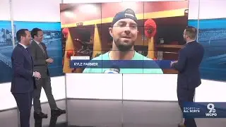 'I don't know what Brandon was thinking' &ndash; Kyle Farmer's message to WCPO's Brandon Spinner