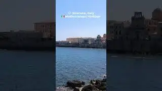🇮🇹 Очаровательные Сиракузы, Италия | Пешеходная экскурсия в формате 4K по живописному побережью