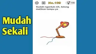 Brain Out Level 109 Sudah Ngantuk Nih, Tolong Matikan Lampu ya