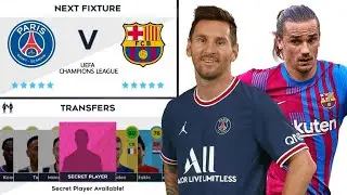 PSG vs Barcelona | Dream League Soccer 2021 Gameplay