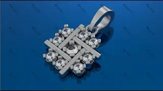 Silver Pendant | Matrix cad jewelry Design Tutorial | By Designerkaushu