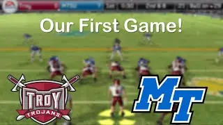Our First Game! - Campus Legends NCAA09