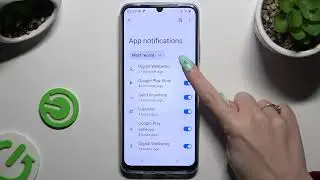 How to Manage App Notifications in REALME Narzo N61&ndash; Turn On / Off Notifications