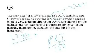 HIRE PURCHASE REVISION CONT'D