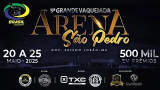 DISPUTA PROFISSIONAL - 5ª VAQUEJADA DA ARENA SÃO PEDRO - GOVERNADOR EDISON LOBÃO - MA