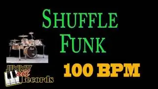 Shuffle Funk Drum Track 100 bpm - Ritmo de Bateria