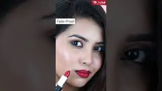 Make your lips glamour's with retro matte lipstick.