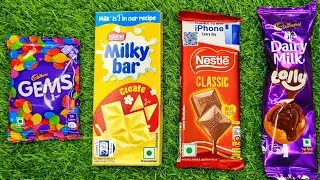 Satisfying Video Asmr Unboxing Sweets Chocolate And Lots Of Candie / Unpacking Chocolate Eat
