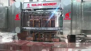 Hualong ultra thin multi wire saw machine multiwire saw cutting machine marble block cutting machine