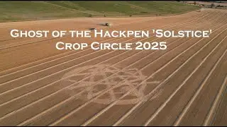 Ghost of the Hackpen White Horse  'Solstice' Crop Circle 2025