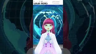 funny space alien Vtuber Raiko Star tells the local news 97