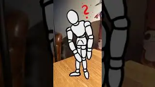 Dissolving Mannequin (an animation) #fyp #fypシ゚viral #trending #art #drawing #shorts