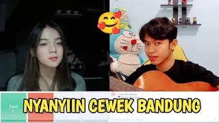KETEMU CEWEK BANDUNG DI OME TV | AUTO NYANYIIN PAKAI SUARA KARTUN!!