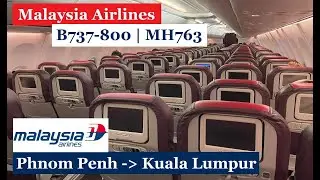 Malaysia Airlines - Phnom Penh (PNH) to Kuala Lumpur (KUL) - B737-800 Economy - Trip Report #94
