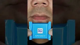 🍬😍ASMR | ALPENMILCH Ritter SPORT mini#ASMR#shorts