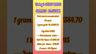 #todaysgoldrate#goldratetoday#goldvalue#silvervalue#latestgoldupdate#laxmidevi#gold#silver#goldtoday