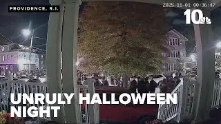 Halloween night disturbance in Providence leads to injuries and vandalism