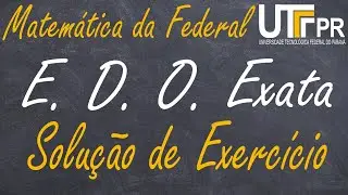 EDO EXATA EXERC&Iacute;CIO RESOLVIDO