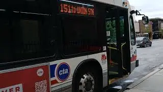 CTA NovaBus LFS on Route 151 #8753 