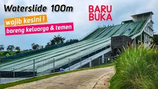 WATERSLIDE BARU  Panjang 100m | Taman K Land Wahana Main Kaluarga Seru Banget di Pandaan Pasuruan