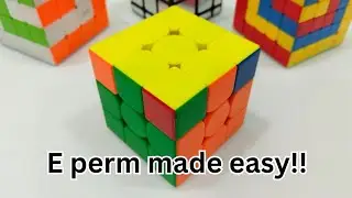 Rubik's Cube PLL case E perm!!#2