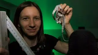 ASMR Measuring You 📏📐 | Measuring Tape & Ruler Sounds (No Talking)