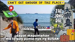 MUST VISIT! TAEJONGDAE | DI AKO MAKAMOVE ON SA SOBRANG GANDA | Pinay Ajumma #buhaysakorea
