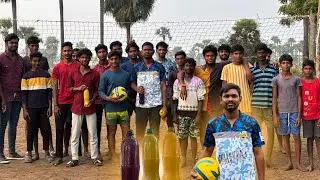 Crazy Volleyball Water Bottle Challenge at Talapalem Kanuru Court 🔥🔥 #apvolleyballkurrrollu 