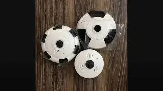 V380 WiFi Fisheye Panoramic Camera Network Setup For Android Phone