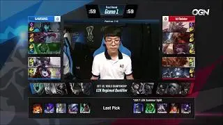 [V&eacute; CKTG Khu vực LCK] SSG Crown (Syndra) vs KT Pawn (Taliyah) game 1 highlights | SSG vs KT game 1