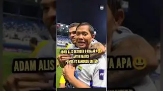 adam alis 😃 after match persib vs bangkok united acl two 2025   #football #persib