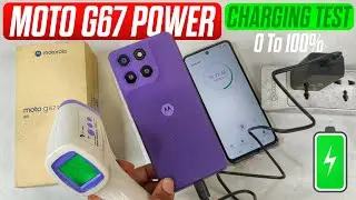 moto g67 power 5g 7000mAh battery charging test - heating  😱