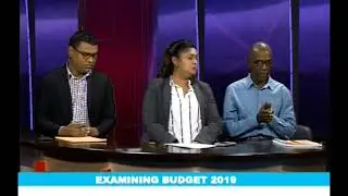 Budget 2019 Discussion with PPP/C MPs  Priya Manickchand & Joseph Hamilton  November 29th 2018