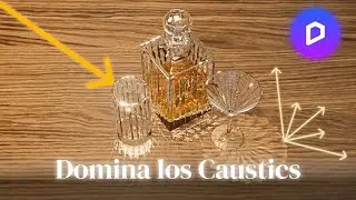 Qué son los caustics y para qué sirven | Cómo utilizar caustics en D5 render
