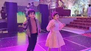DIVYAM AND TRISHIKA DANCE ON AYI NAHI STREE 2 SONGS AT DEEPAK VIJ MARRIAGE