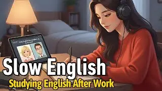 Simple English Conversations | Studying English After Work (A1&ndash;A2)
