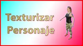 🎨Blender - Texturizar Personaje - Stencil