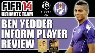 FIFA 14 INFORM BEN YEDDER ОБЗОР ИГРОКА и внутриигровая статистика Ultimate Team