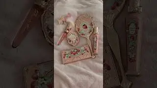 Flower Knows Strawberry Rococo Unboxing #asmr #unboxing #notalking #makeup #relaxing #flowerknows
