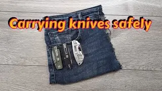 What's the safest way to carry a pocket knife? Tip-up v Tip Down debate