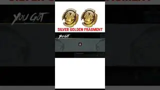 Silver Golden Fragment in BGMI | #bgmishorts