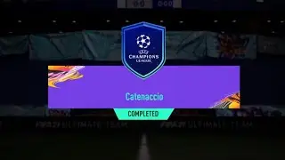 CATENACCIO SBC CHEAPEST SOLUTION!! #FIFA21