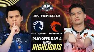 [HIGHLIGHTS] TEAM LIQUID PH vs TNC MPL PH S16 PLAYOFFS | TLPH vs TNC