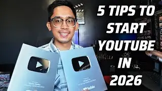 5 GAME CHANGING tips to start YouTube in 2026 | Best Beginner Advice To Grow Big on YouTube