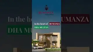 Golf-course facing villas in Rumanza, DHA Multan. Designed for elevated living. #dhamultan #rumanza