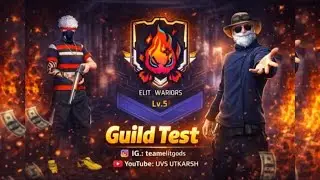 free fire live stream guild test raister and total gaming with random players