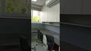 Office has been prepared in CP #furniture #sliding #office #doors #fitting #wardrobe #fullyfurnished