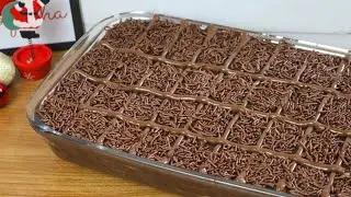 SOBREMESA PAVÊ DE CHOCOLATE - COMO FAZER PAVÊ DE CHOCOLATE