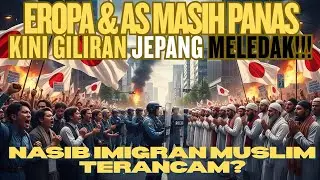 SUSUL AS & EROPA, JEPANG AKHIRNYA MELEDAK JUGA! Nasib imigran Muslim Makin Terancam di Negara Maju?